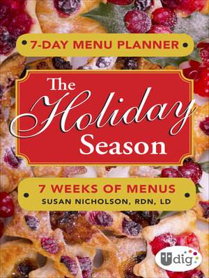 cover image of 7-Day Menu Planner